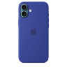 Силиконовый чехол для iPhone 16 Plus с MagSafe - Ultramarine (Голубой)