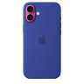 Силиконовый чехол для iPhone 16 Plus с MagSafe - Ultramarine (Голубой)