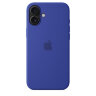 Силиконовый чехол для iPhone 16 Plus с MagSafe - Ultramarine (Голубой)