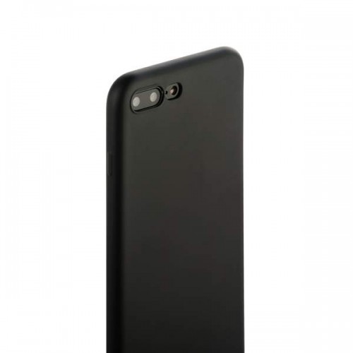 Силиконовая чехол-накладка J-case Delicate для iPhone 7 Plus и 8 Plus - Черный