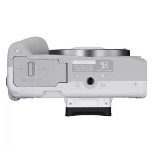 Canon EOS R50 Mirrorless Camera, White + RF-S 18-45mm F4.5-6.3 IS STM Lens