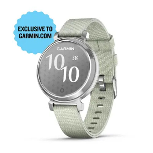 Умные часы Garmin Lily 2 Classic 35mm, Silver, Sage Gray Nylon Band
