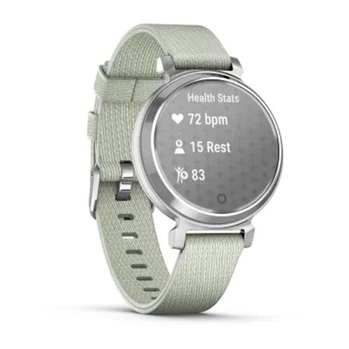 Умные часы Garmin Lily 2 Classic 35mm, Silver, Sage Gray Nylon Band