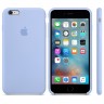 Чехол силиконовый для iPhone 6S Васильковый