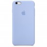 Чехол силиконовый для iPhone 6S Васильковый