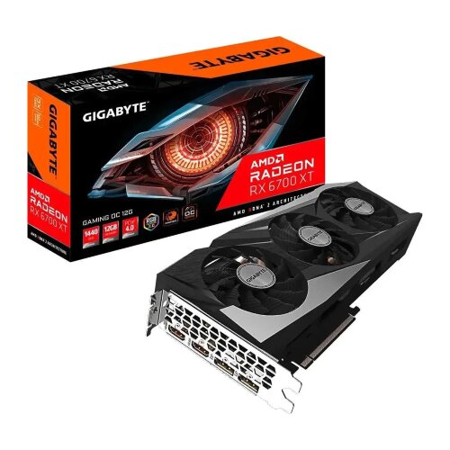 Игровая видеокарта GIGABYTE Radeon RX 6700 XT GAMING OC 12G