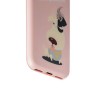 Набор iBacks Lady's Собака Молния для iPhone 8 Plus и 7 Plus - Розовый