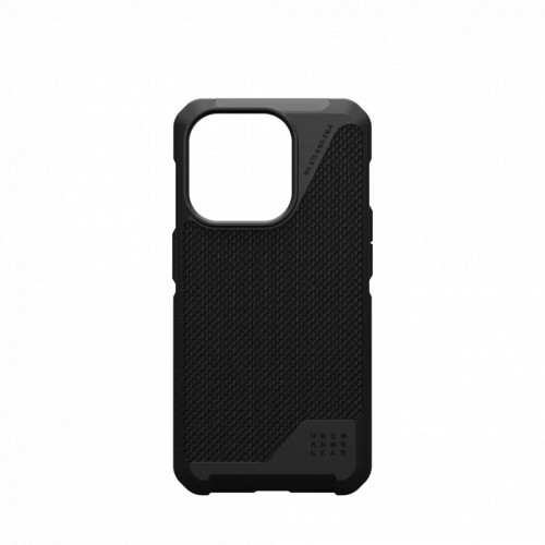 Защитный чехол Uag Metropolis LT для iPhone 15 Pro Max с MagSafe - Кевлар черный (Kevlar Black)