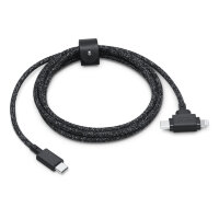 Кабель Native Union Belt Cable Duo USB-C — Lightning и USB-C