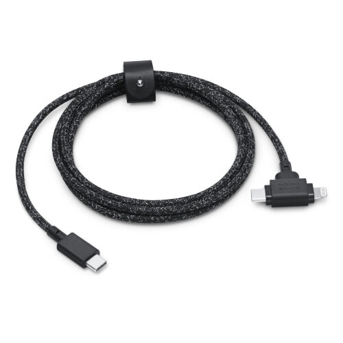 Кабель Native Union Belt Cable Duo USB-C — Lightning и USB-C