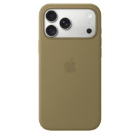 Силиконовый чехол для iPhone 18 Pro Max с MagSafe — Оливковый (Olive)