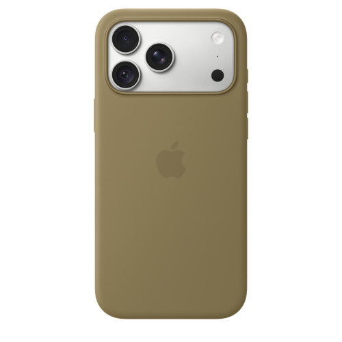 Силиконовый чехол для iPhone 18 Pro Max с MagSafe — Оливковый (Olive)