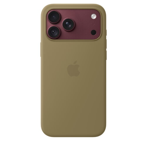 Силиконовый чехол для iPhone 18 Pro Max с MagSafe — Оливковый (Olive)