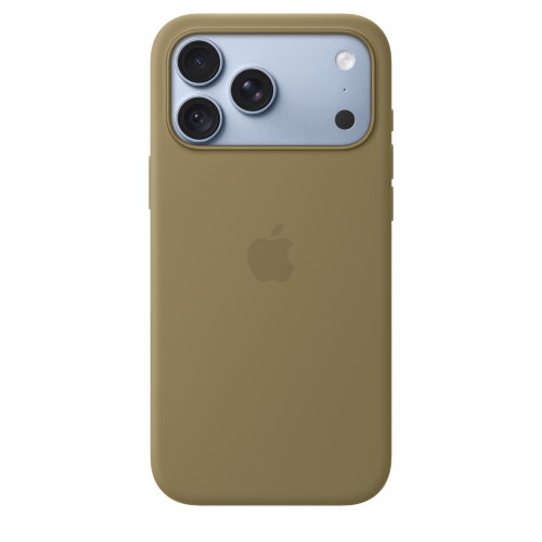 Силиконовый чехол для iPhone 18 Pro Max с MagSafe — Оливковый (Olive)