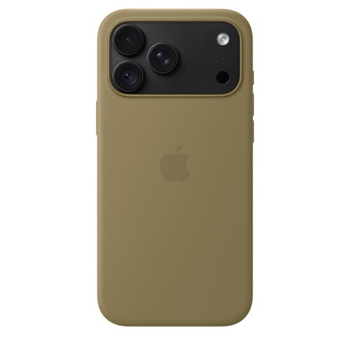 Силиконовый чехол для iPhone 18 Pro Max с MagSafe — Оливковый (Olive)