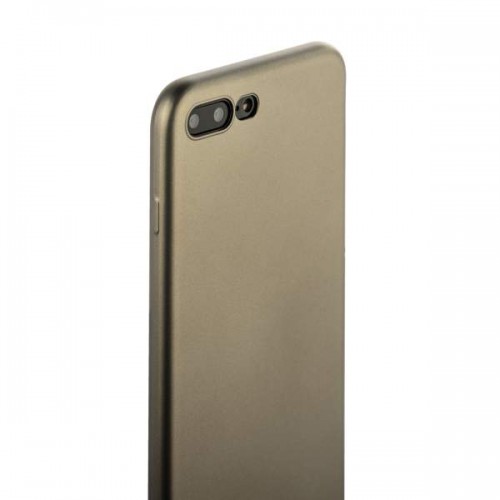 Силиконовая чехол-накладка J-case Delicate для iPhone 7 Plus и 8 Plus - Графитовый