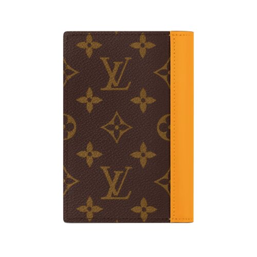 Обложка для паспорта Louis Vuitton Monogram Safran Yellow