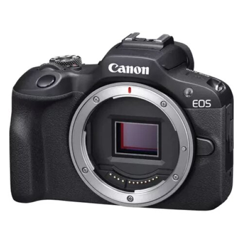 Canon EOS R100 Mirrorless Camera + RF-S 18-45mm F4.5-6.3 IS STM Lens + Backpack (Gray)+ SD Card