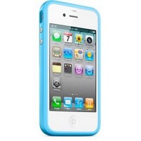 iPhone 4 Bumper голубой