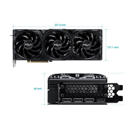 Игровая видеокарта NVIDIA PALIT GeForce RTX 5070 GamingPro-S