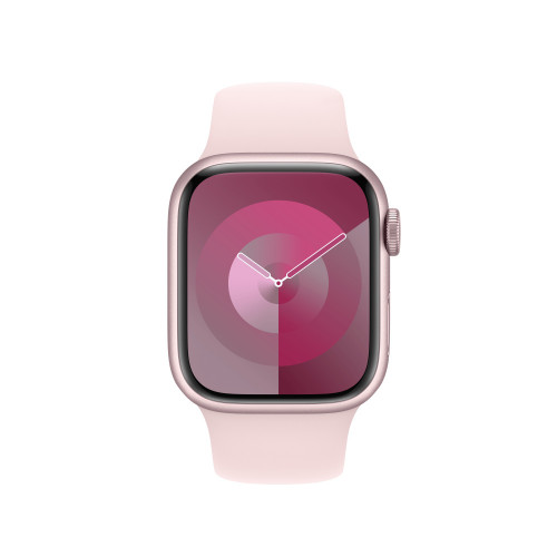 Спортивный ремешок для Apple Watch 41mm Sport Band (S/M) - Светло-розовый (Light Pink)