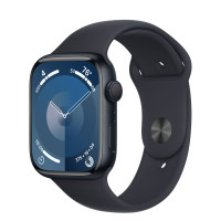 Apple Watch Series 9 41mm, Midnight Aluminum Case with Sport Band - Midnight