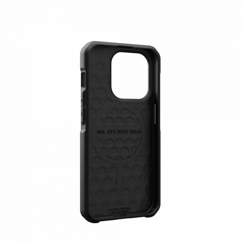 Защитный чехол Uag Metropolis LT для iPhone 15 Pro Max с MagSafe - Кевлар оливковый (Kevlar Olive)