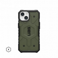 Защитный чехол Uag Pathfinder для iPhone 15 Plus MagSafe - Оливковый (Olive Drab)
