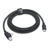 Кабель Native Union Belt Cable Duo Pro 240 Вт, USB-C — USB-C и Lightning