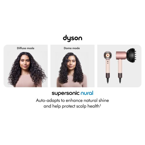 Фен Dyson Supersonic Nural hair dryer - Ceramic Pink/Rose Gold
