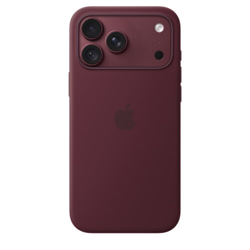 Силиконовый чехол для iPhone 18 Pro Max с MagSafe — Бордовый (Burgundy)