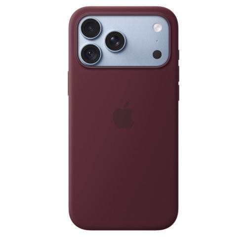 Силиконовый чехол для iPhone 18 Pro Max с MagSafe — Бордовый (Burgundy)