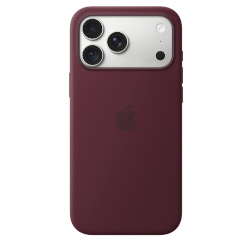 Силиконовый чехол для iPhone 18 Pro Max с MagSafe — Бордовый (Burgundy)