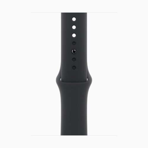 Apple Watch Series 10 46mm, Gold Titanium Case with Sport Band - Black