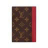 Обложка для паспорта Louis Vuitton Monogram Sari Red