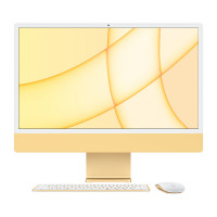 Apple iMac 24" (2021, M1, 8 ГБ, 512 ГБ SSD, 8-ядер CPU, 8-ядер GPU), желтый