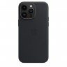 Кожаный чехол для iPhone 14 Pro Max с MagSafe - "Тёмная ночь"