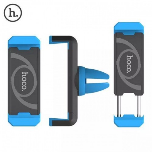Универсальный автомобильный держатель для телефона на вентиляцию HOCO, синий