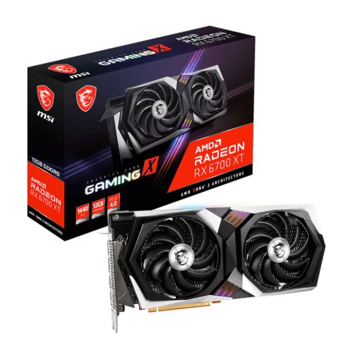 Игровая видеокарта MSI Radeon RX 6700 XT GAMING X 12G