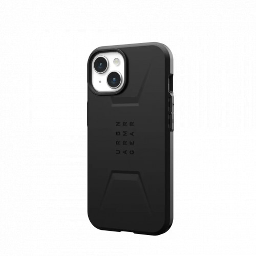 Защитный чехол Uag Civilian для iPhone 15 Plus MagSafe - Черный (Black)