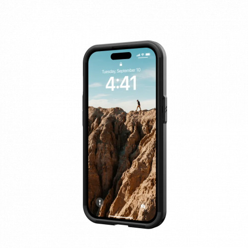 Защитный чехол Uag Civilian для iPhone 15 Plus MagSafe - Черный (Black)