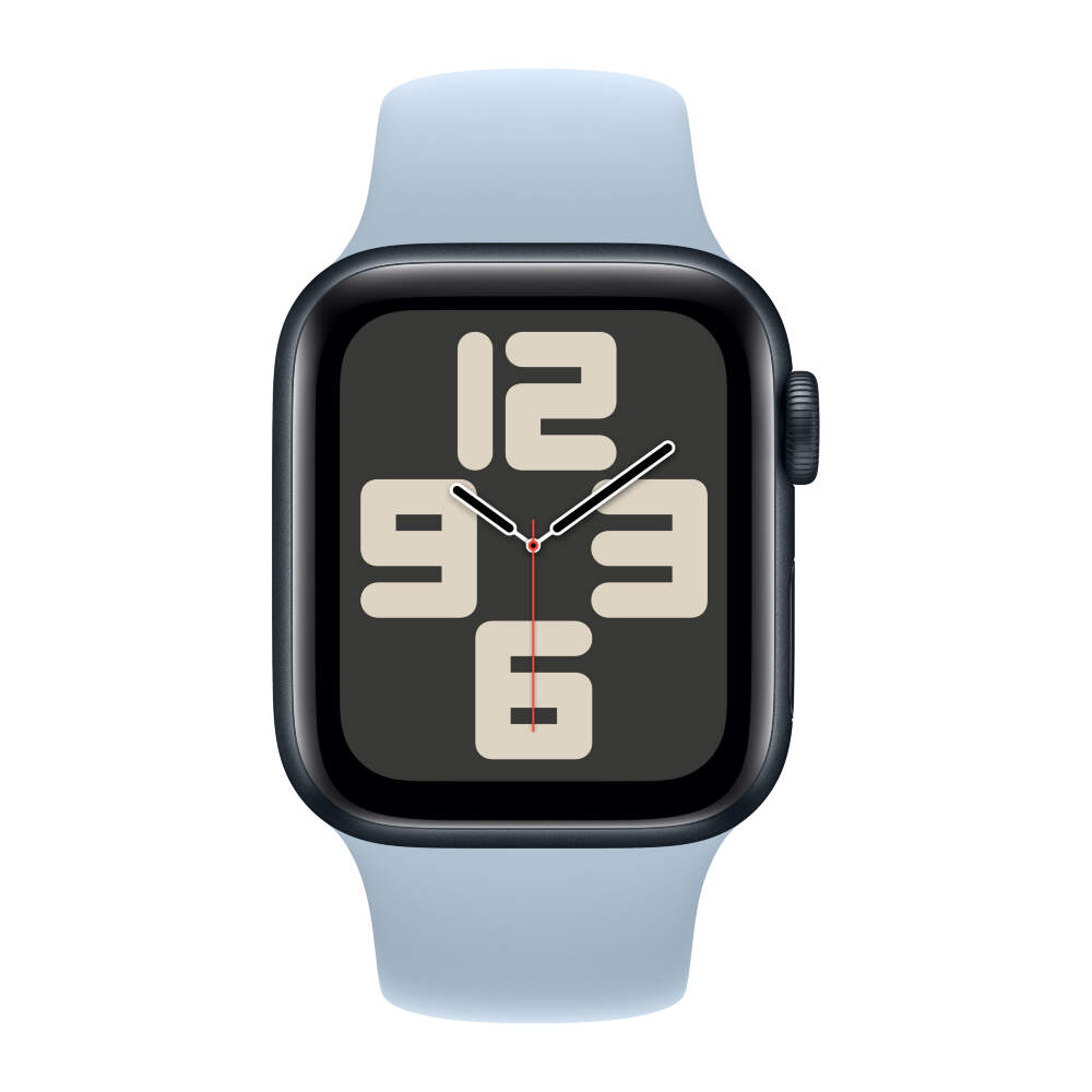 Apple Watch SE 2023 Aluminum Midnight 40mm Light Blue