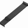 Ремешок из нержавеющей стали для Apple Watch 38мм Миланская петля (Черный)