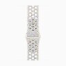 Apple Watch Series 10 46mm, Silver Aluminum Case with Nike Sport Band - Pure Platinum