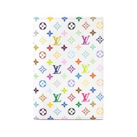Обложка для паспорта Louis Vuitton Monogram LV x TM Multicolore Blanc