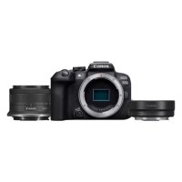 Canon EOS R10 Mirrorless Camera + RF-S 18-45mm F4.5-6.3 IS STM Lens + Mount Adapter EF-EOS R