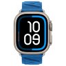 Apple Watch Ultra 3 Hermes 49mm, ремешок  En Mer Bleu Hydra голубого цвета