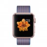 Apple Watch Sport 38mm with Plaited Nylon Blue/ Синий плетеный нейлон MMF62