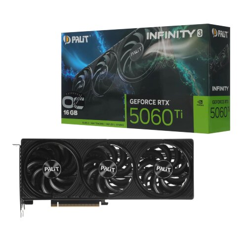 Видеокарта NVIDIA PALIT GeForce RTX 5060 Ti Infinity 3 OC 16GB