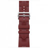 Apple Watch Hermes Series 10 46mm, спортивный ремешок Kilim красный